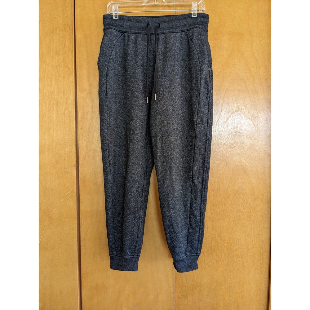 Lululemon Scuba Speckle Spritz Jacquard High Rise Jogger Grey Fleece Sweatpants